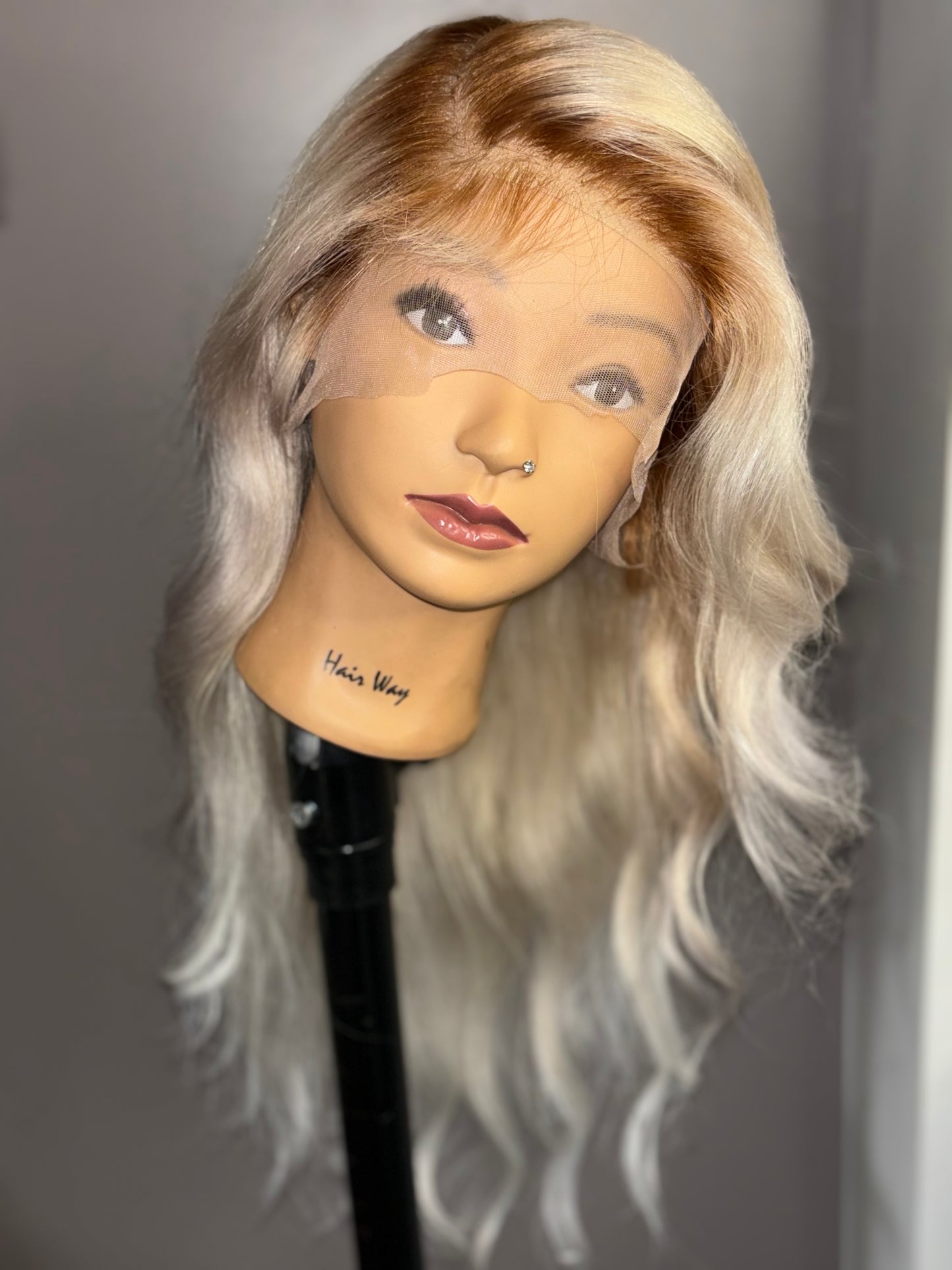 22” Lace frontal Wig (custom color)