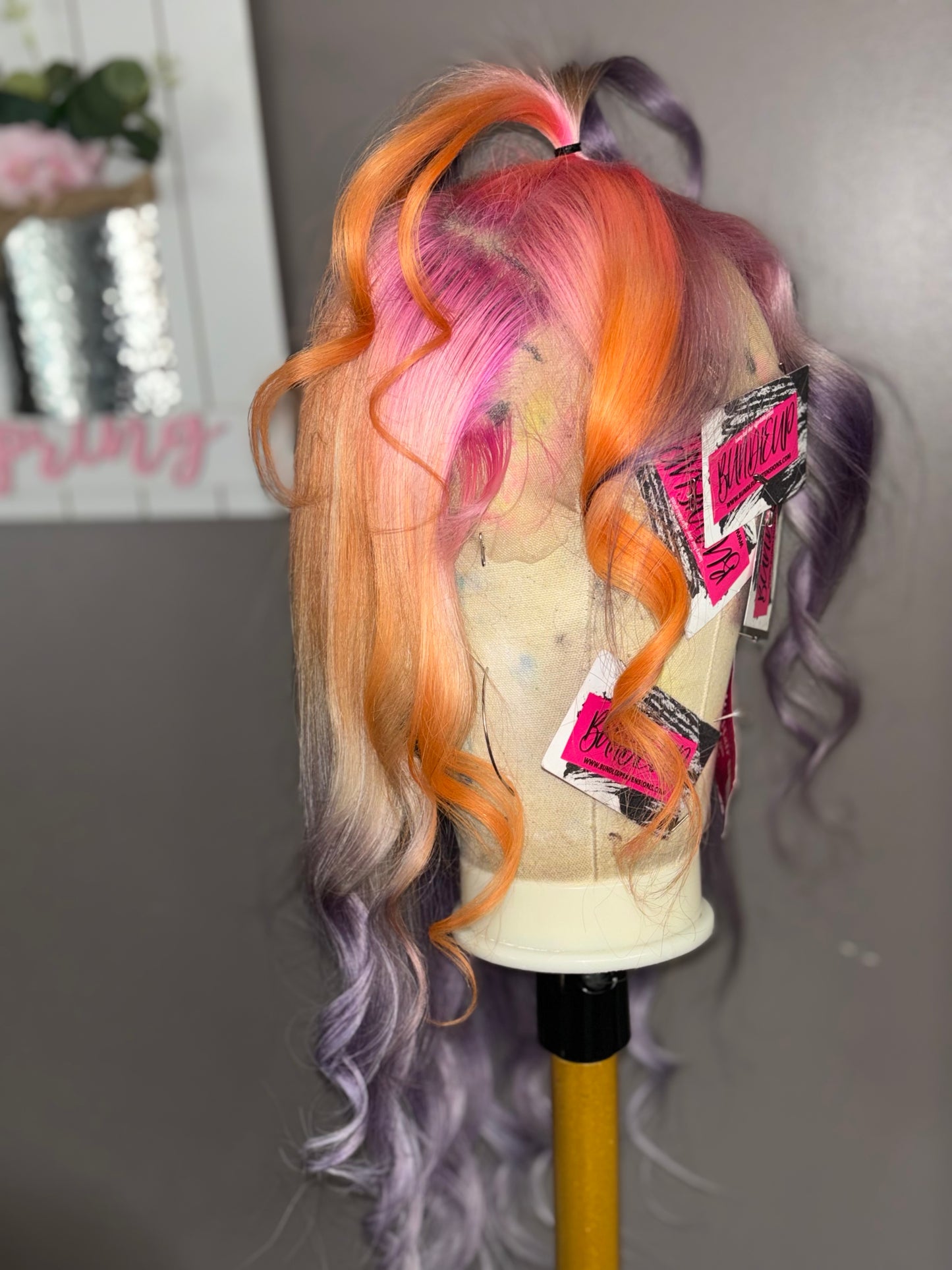 22” Lace frontal Wig (custom color)