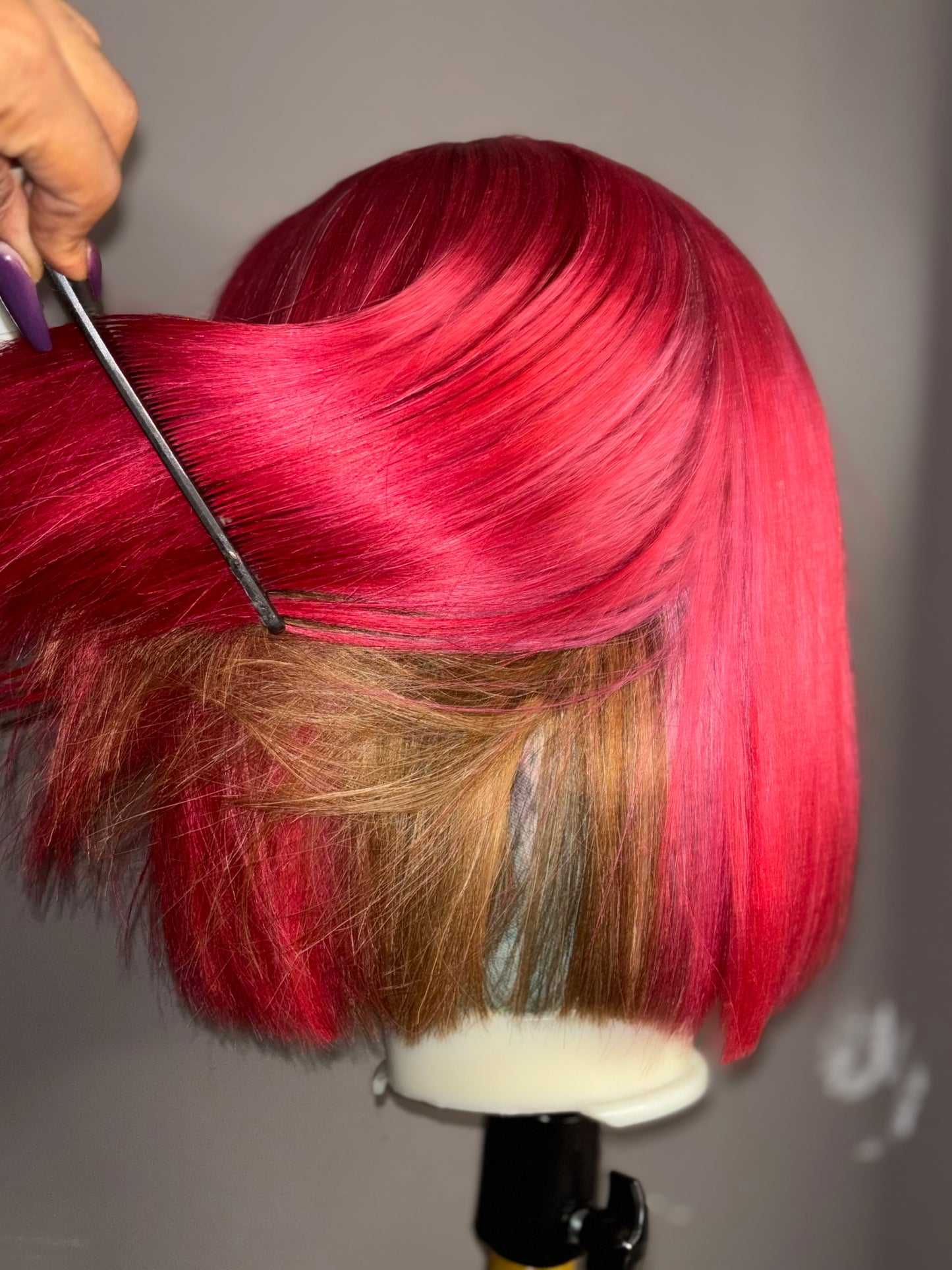 10” Bob Lace frontal wig