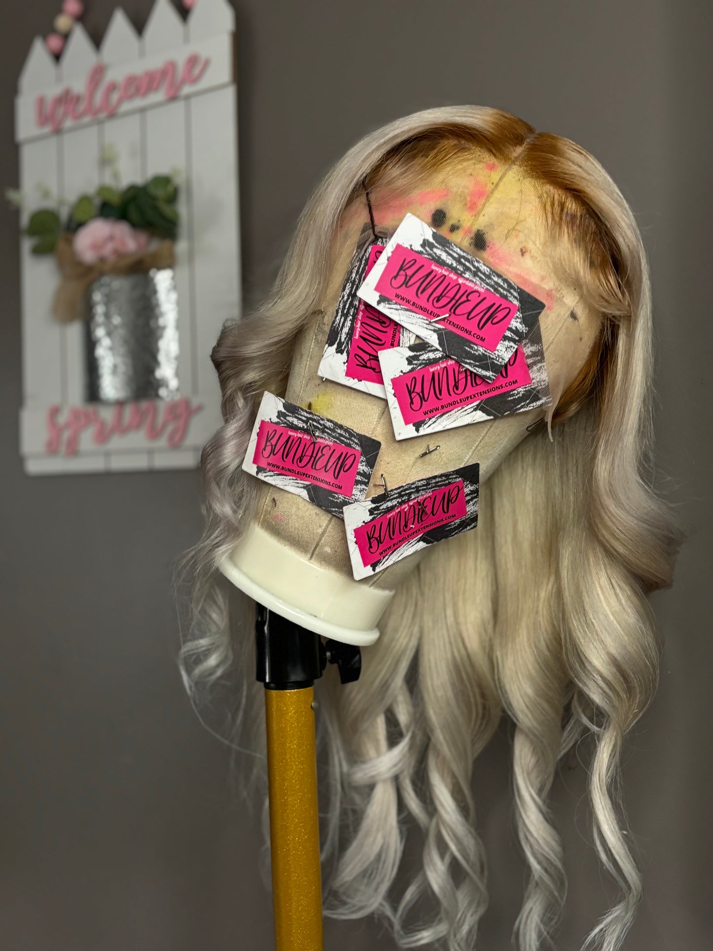 22” Lace frontal Wig (custom color)