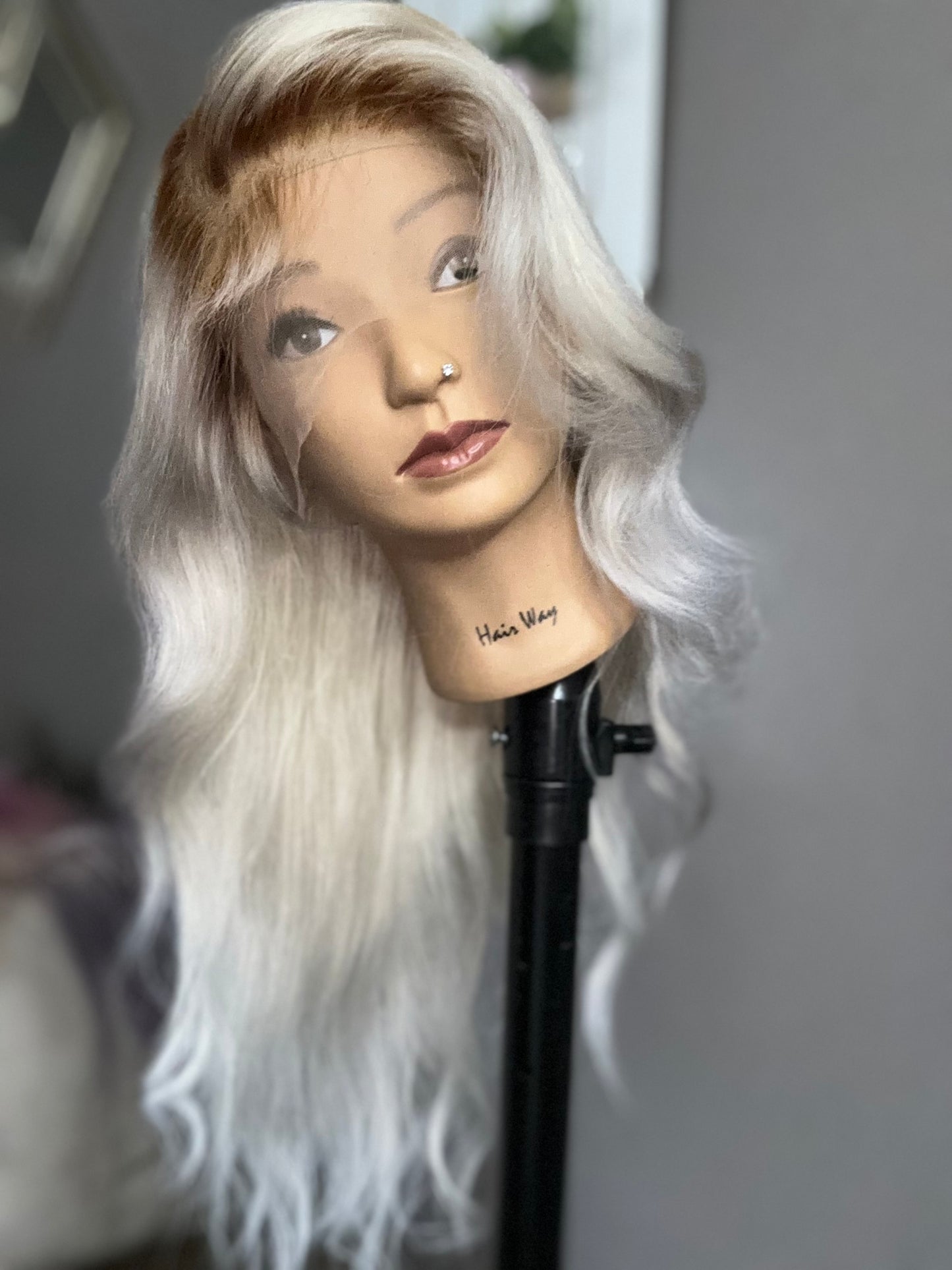 22” Lace frontal Wig (custom color)