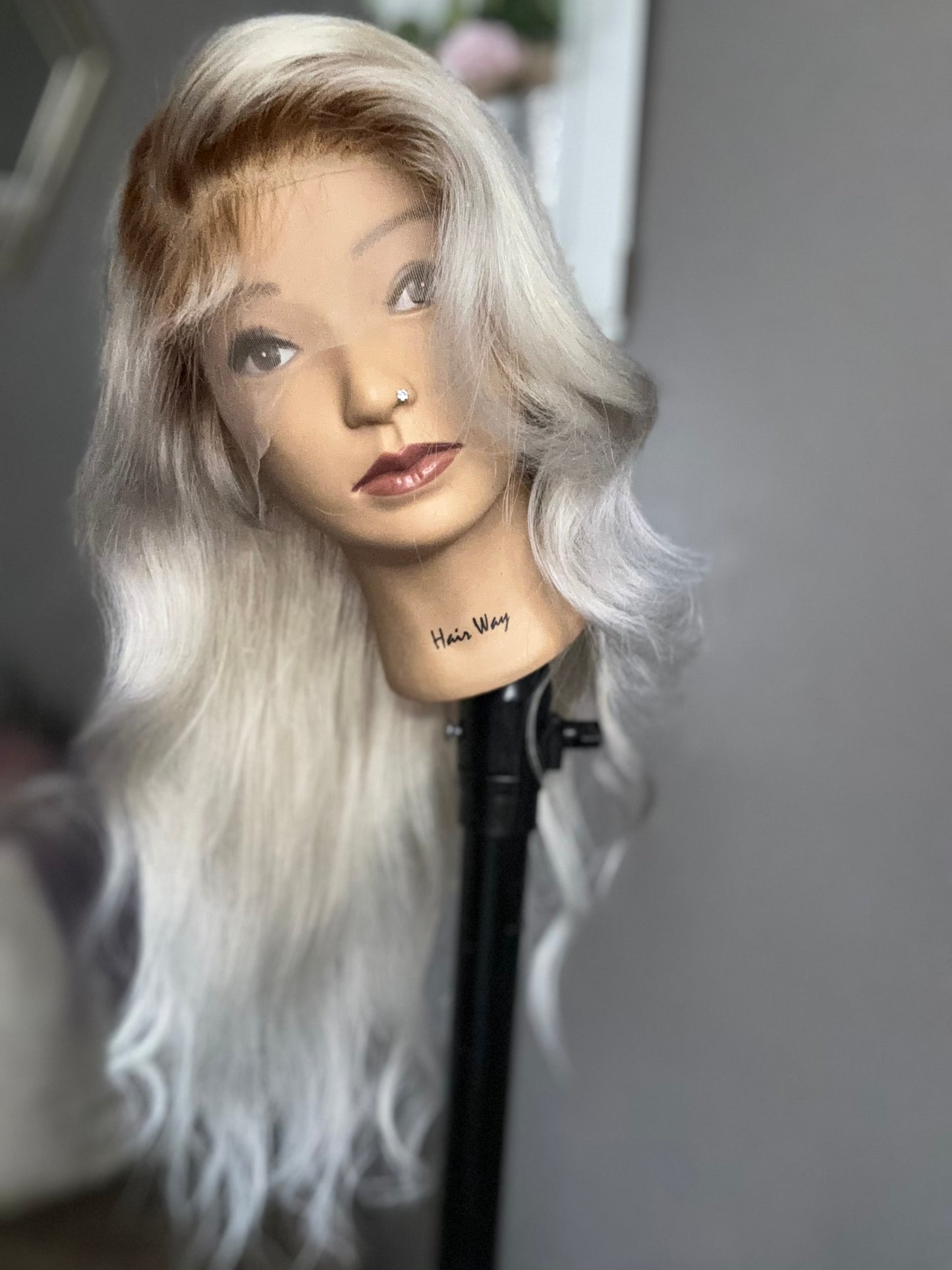 22” Lace frontal Wig (custom color)