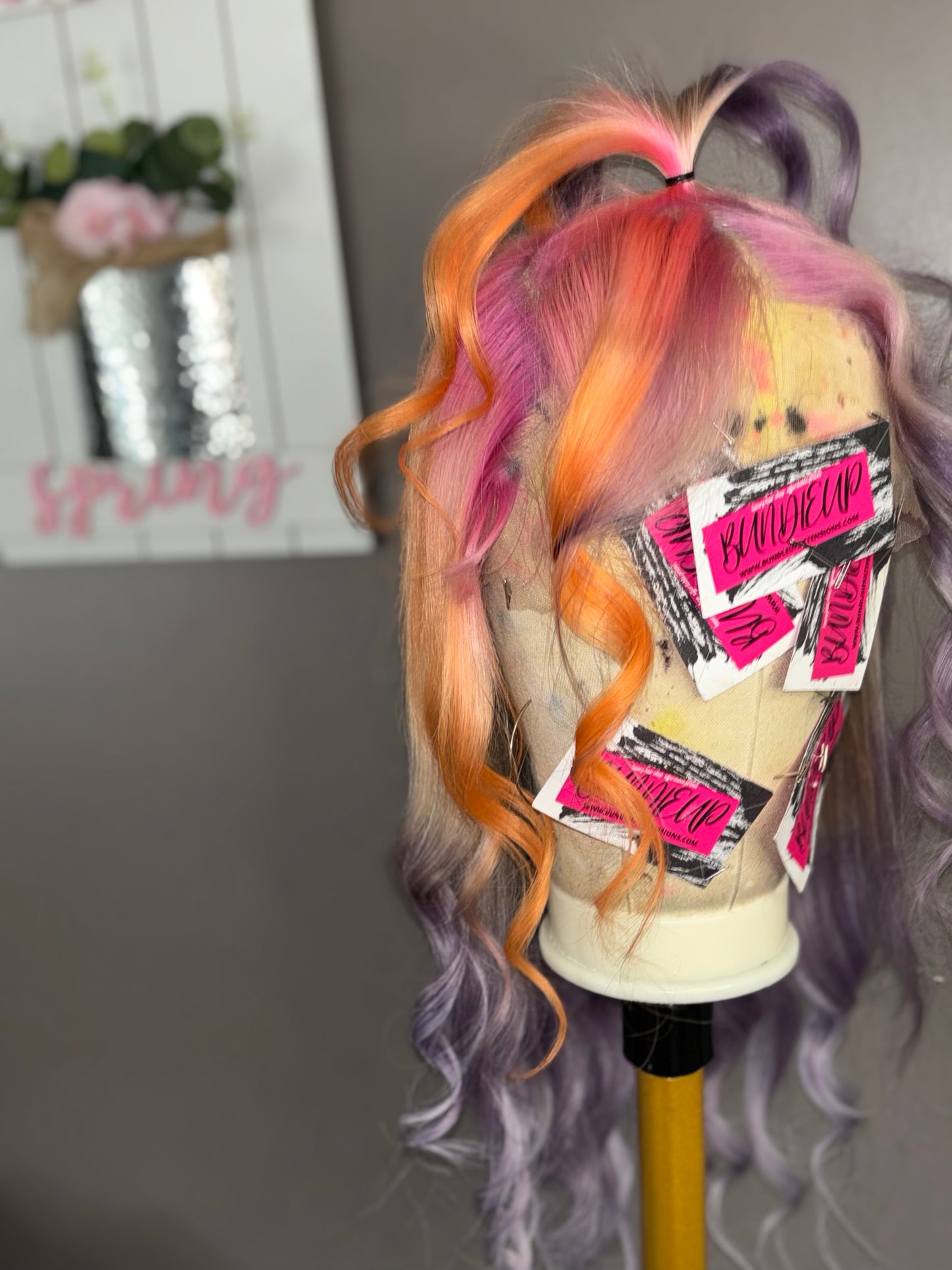 22” Lace frontal Wig (custom color)