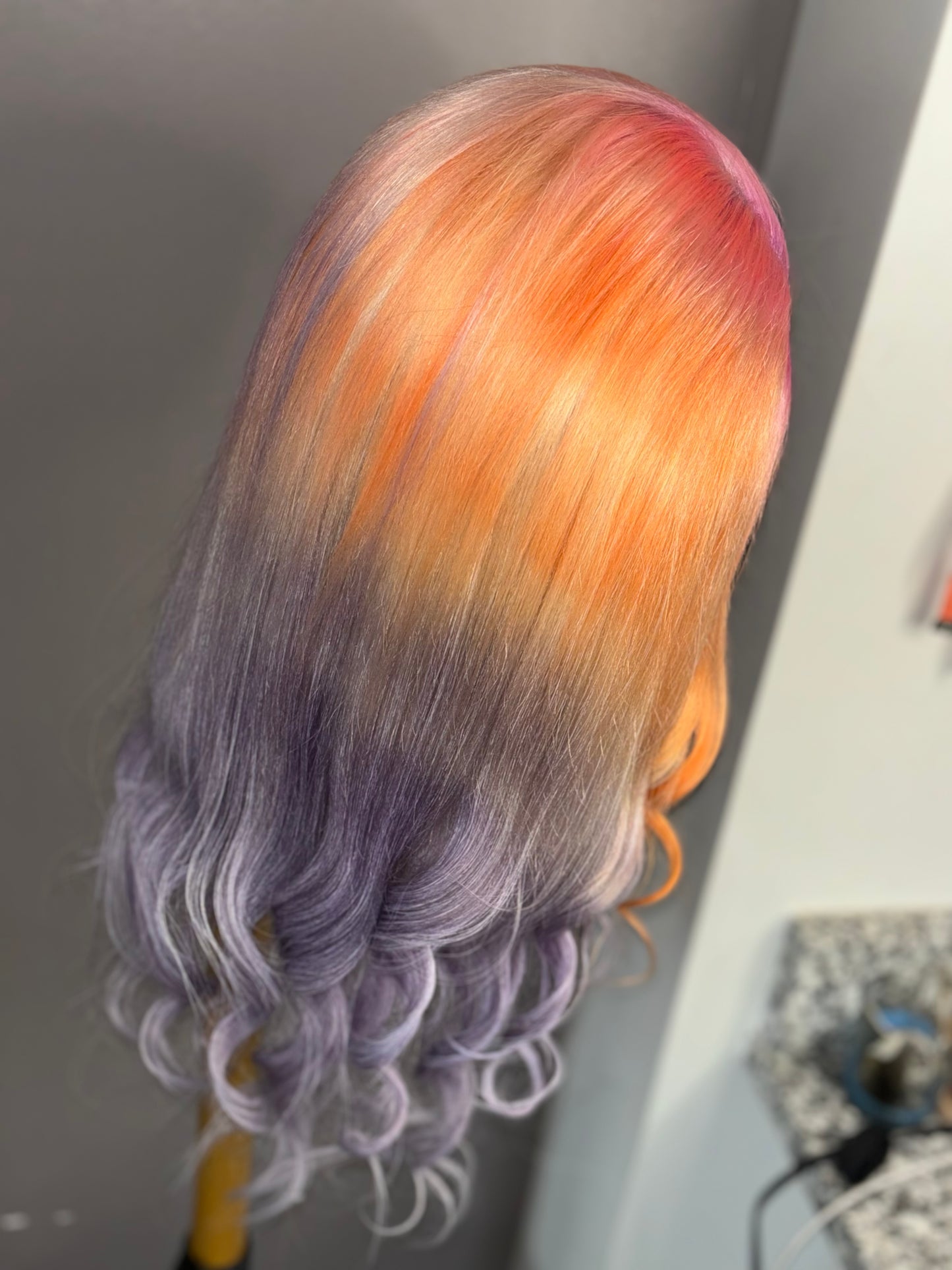 22” Lace frontal Wig (custom color)