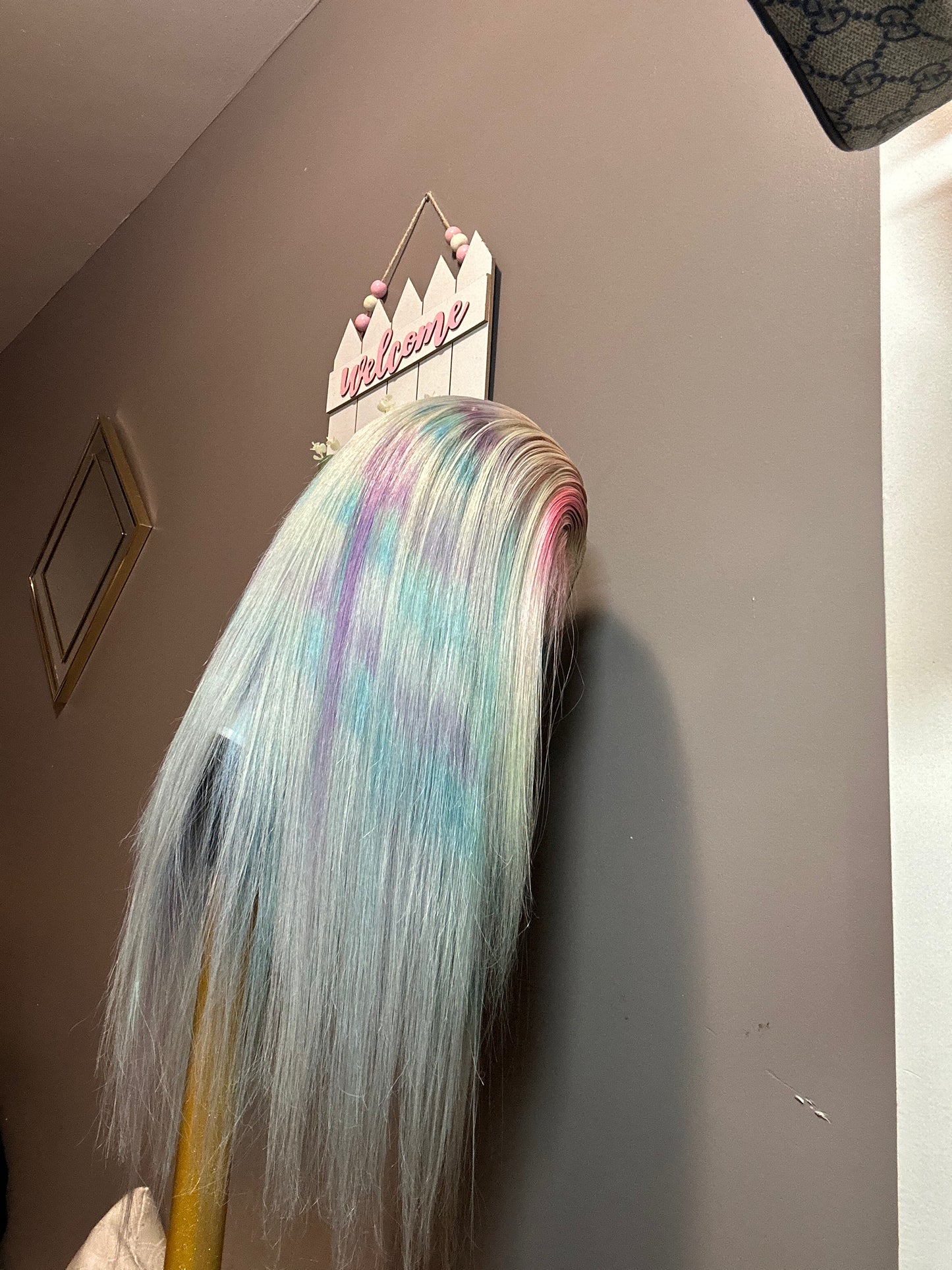 26” 4x4 lace closure wig