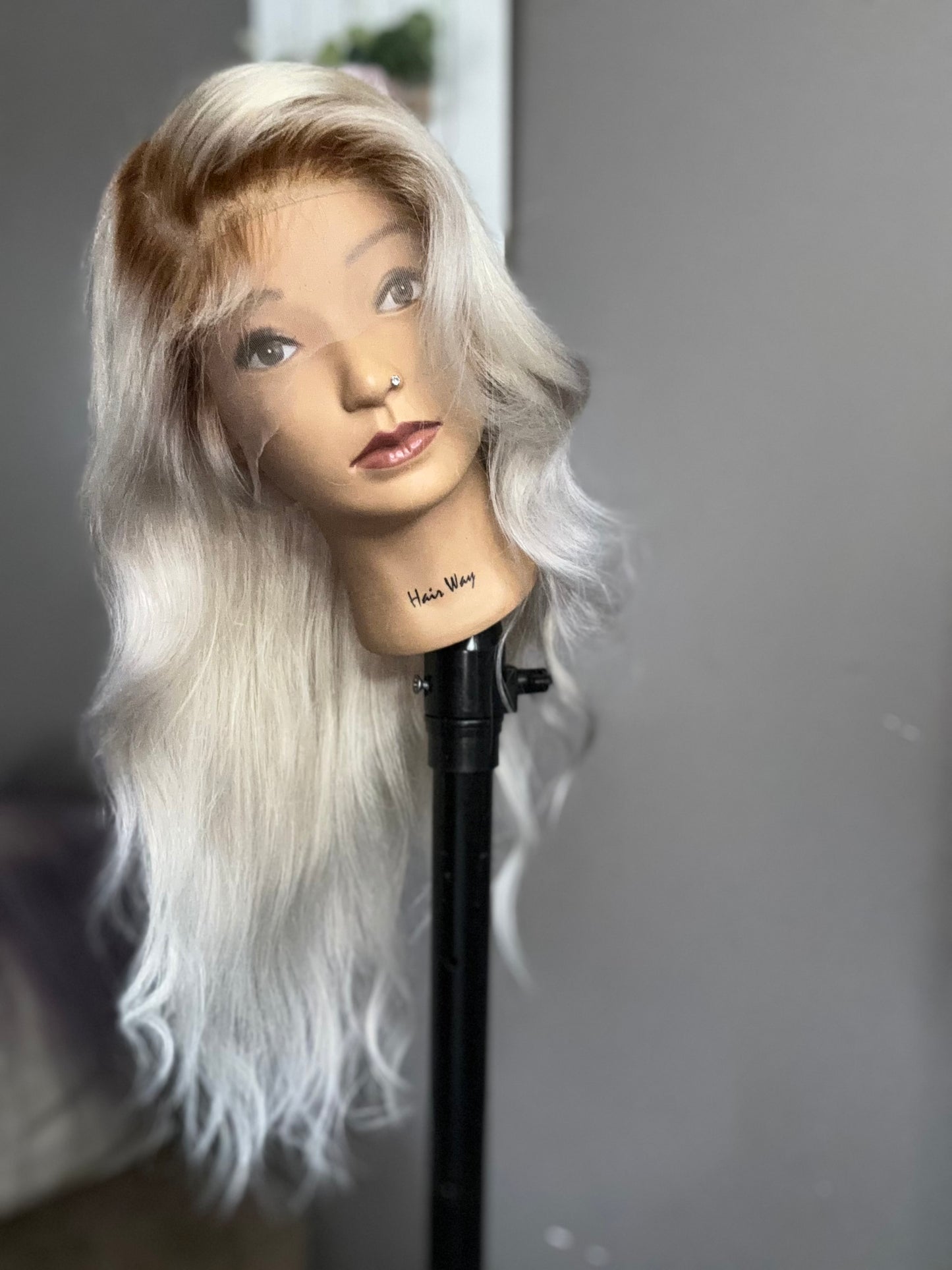 22” Lace frontal Wig (custom color)