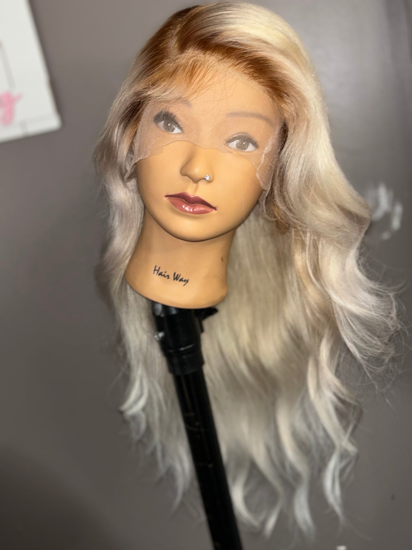 22” Lace frontal Wig (custom color)