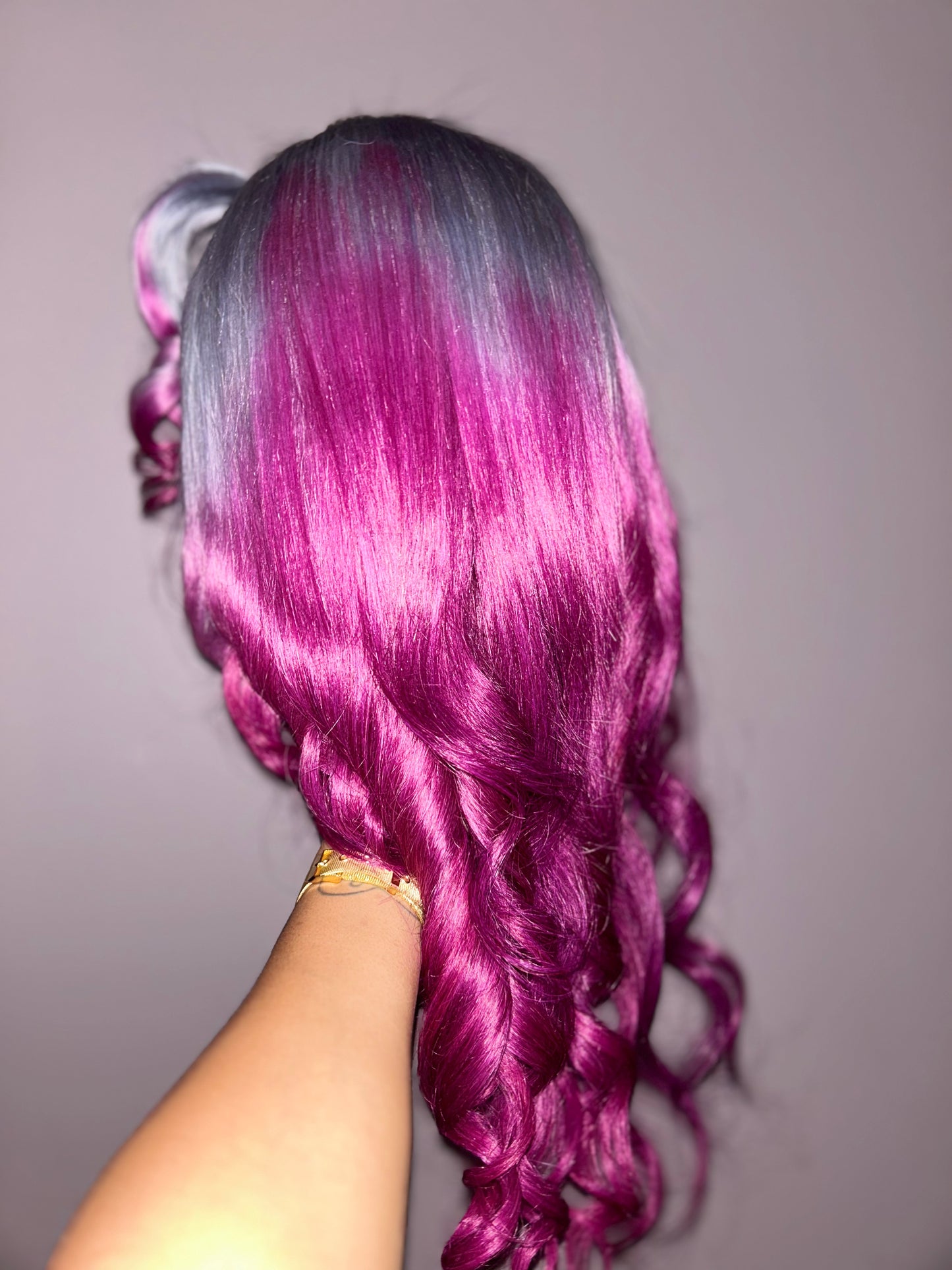 24” lace frontal wig