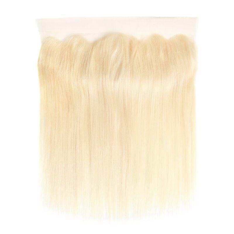 Blonde Straight 13x4 Transparent Frontal
