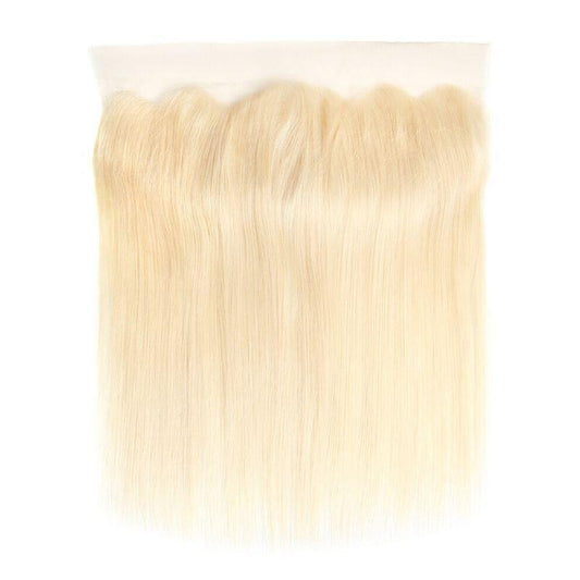 Blonde Straight 13x4 Transparent Frontal